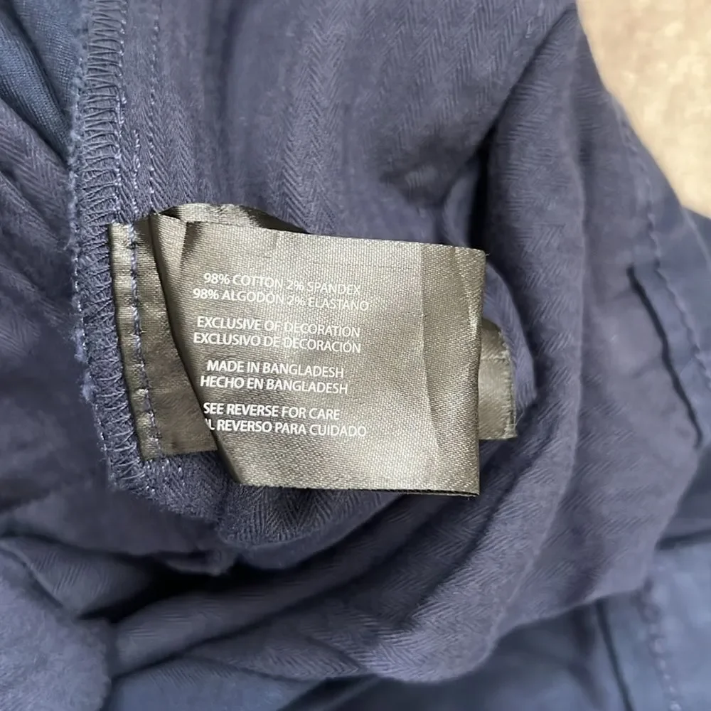 Banana Republic Men’s Straight Fit Chino Pant Blue Size: 36x30